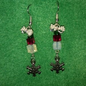 Christmas gift earrings